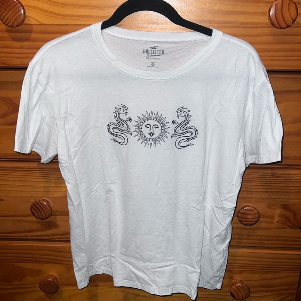 Hollister white t shirt!